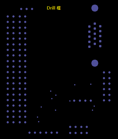 產(chǎn)生Drill File及 Map File 的Gerber 檔案，此會(huì)產(chǎn)生描述此PCB所用到的鉆孔的孔徑尺寸及鉆孔的座標(biāo)資訊。